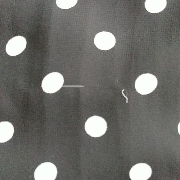 St.Michael POLKA DOT SKIRT, SIZE 10, Made in UK, 100% polyester - Picture 6 of 7